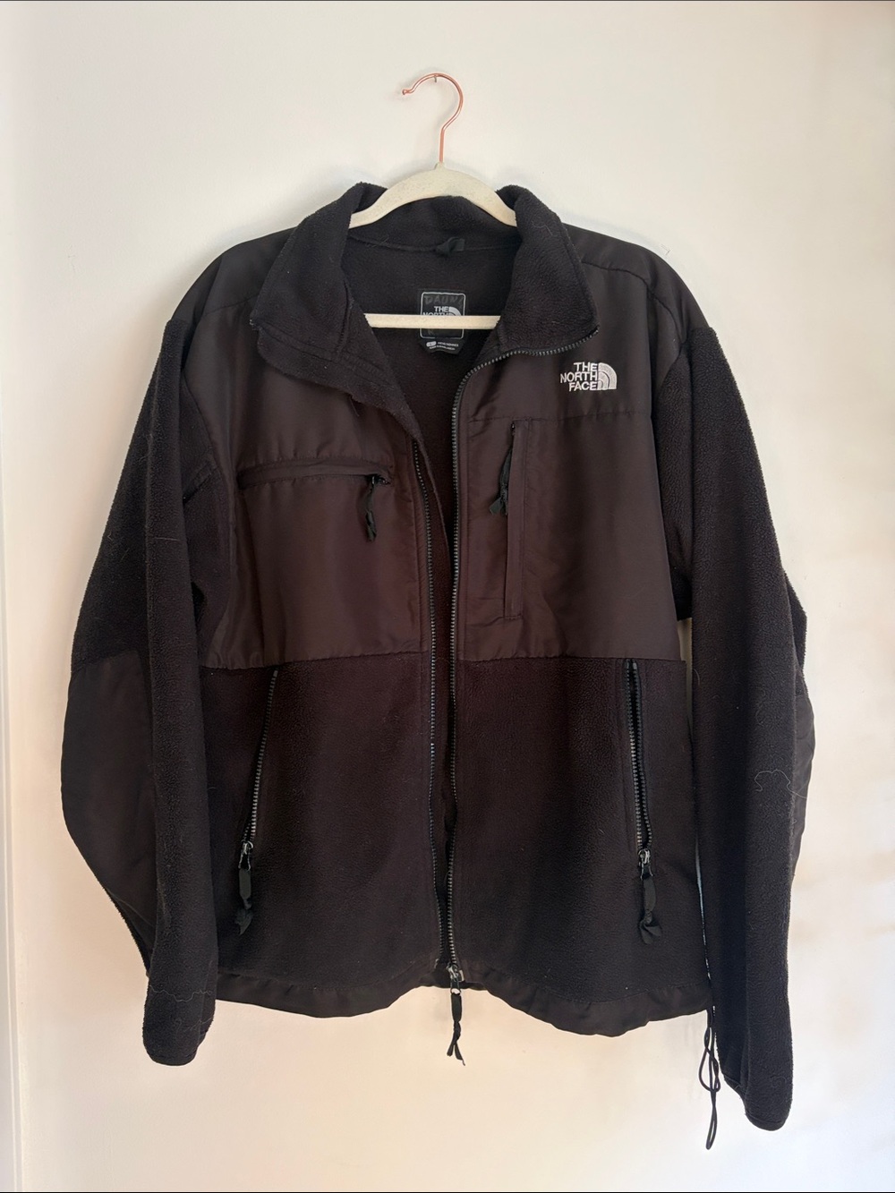 The North Face Men’s Black Full‑Zip Performance Denali Fleece Jacket
